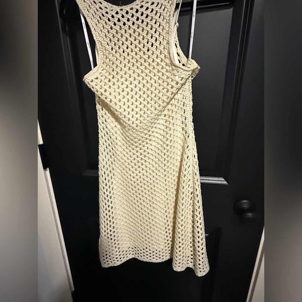 MINKPINK swim cover up Balmy Crochet Knit Mini Dress - Picture 9 of 9